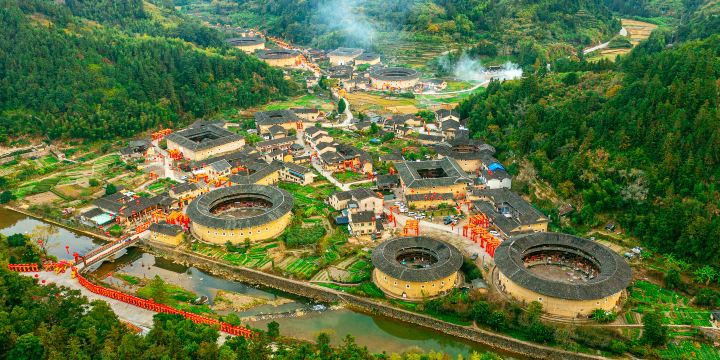 Tulou Complex at Hekeng Village