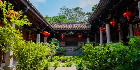 晉江五店市-蔡氏家廟