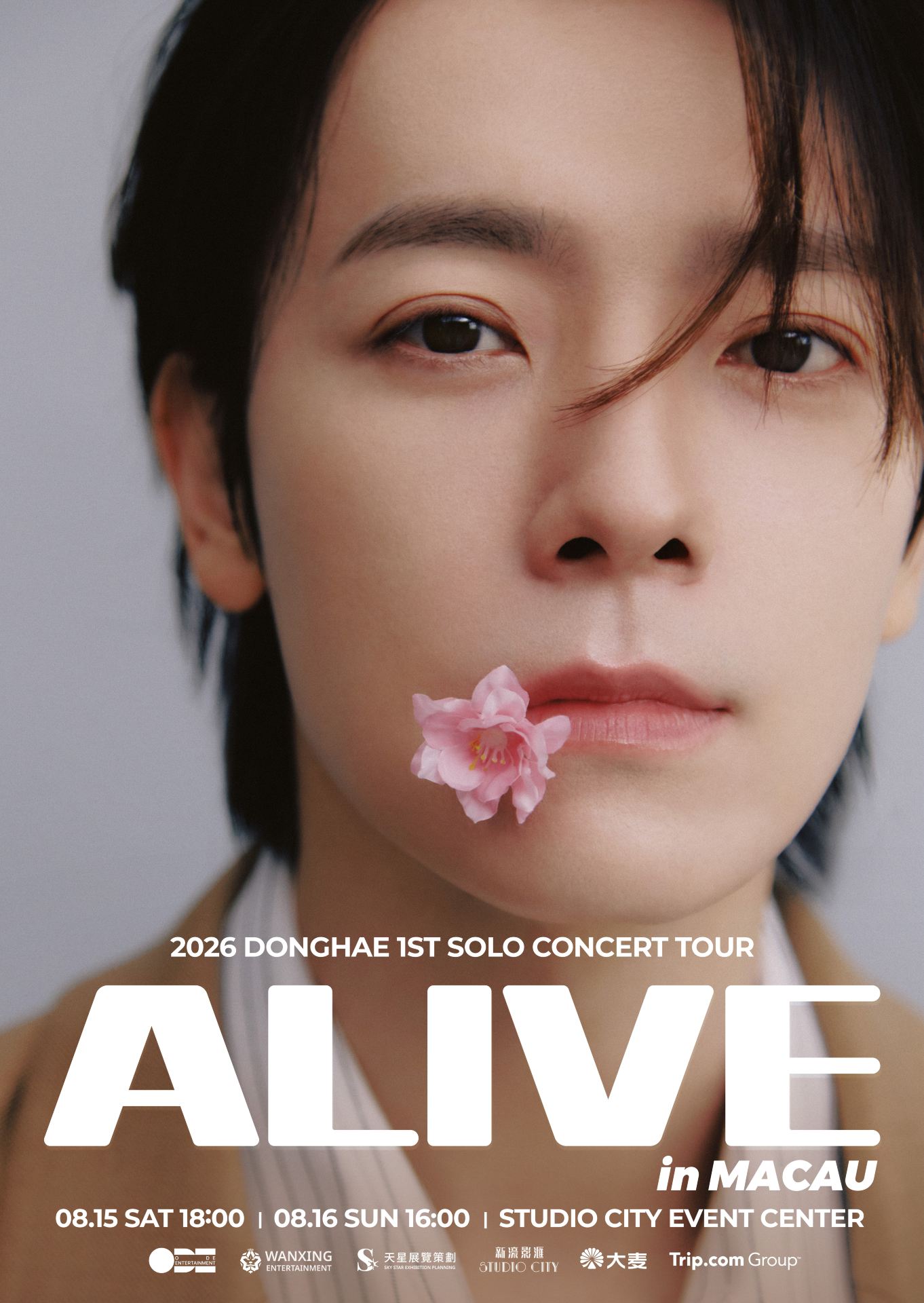 中國澳門 · 2026 DONGHAE 1st SOLOCONCERT TOUR ALIVE in MACAU | 新濠影滙綜藝館(新濠影滙店)
