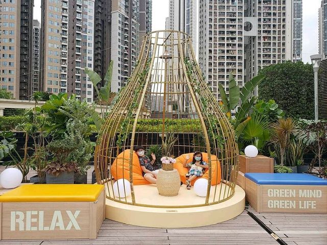 荃灣廣場六個必影打卡位，共享綠藝空中花園