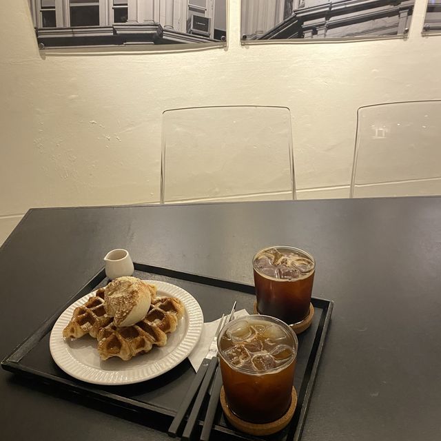 금호동 크로플 맛집, 아우프글렛