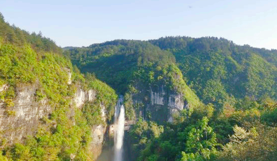 Wengdongtan Waterfall