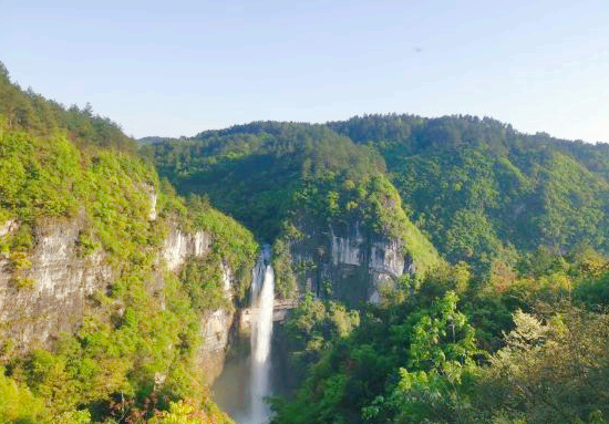 Wengdongtan Waterfall
