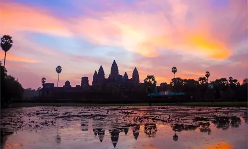 Sunrise in Siem Reap