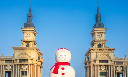 Check out Snowman in Harbin