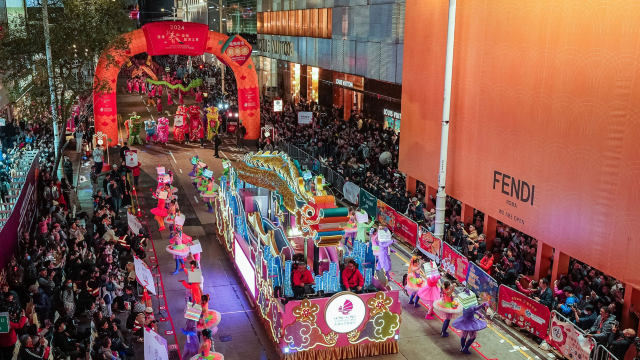 Cathay International Chinese New Year Night Parade | Hong Kong