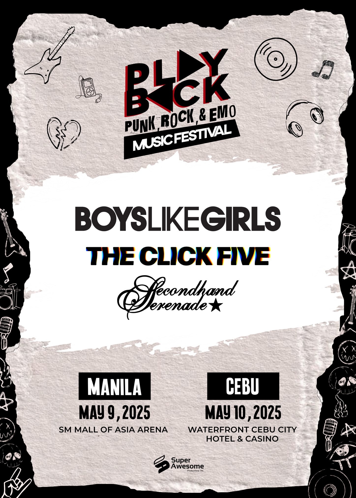 Playback Punk Rock And Emo Music Festival 2025 Manila SM Mall Of 0100412000imm3uz35588