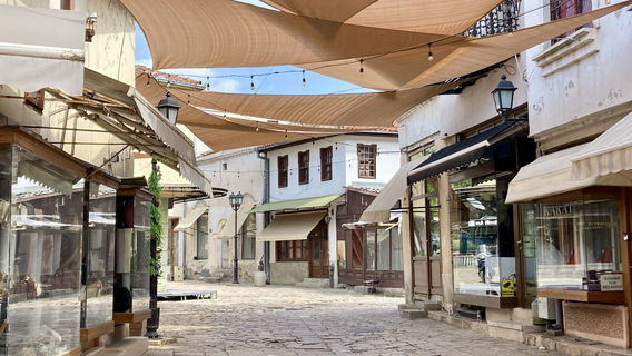 Vieux bazar de Skopje