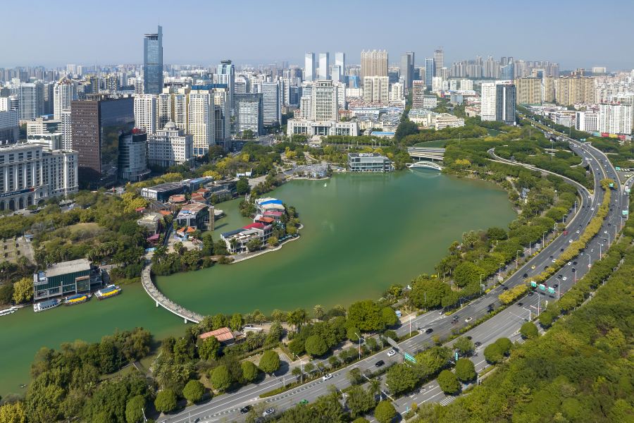 南寧民歌湖景區