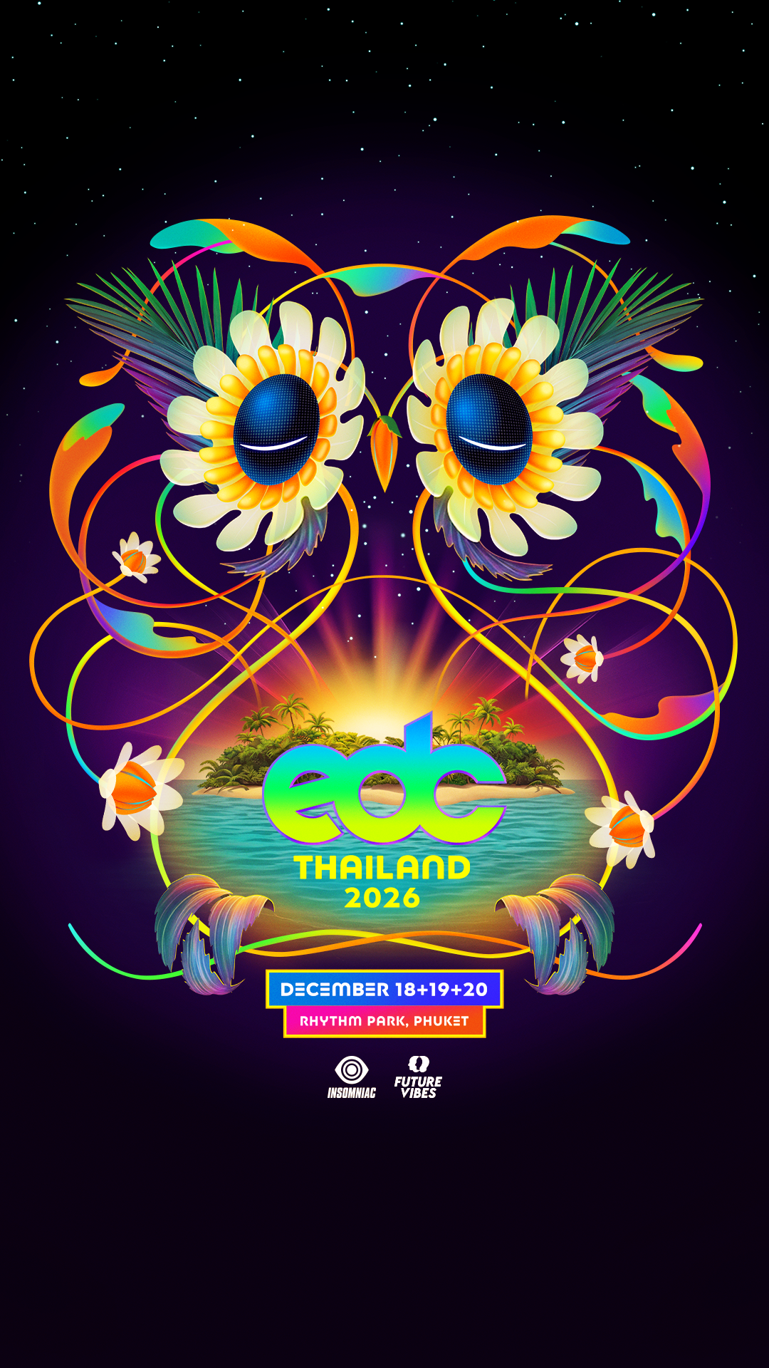 泰國布吉 · 2026泰國EDC音樂節-雛菊電音嘉年華（Electric Daisy Carnival - EDC Thailand） | Rhythm Park