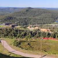 Ruka ski summer sleigh downhill track