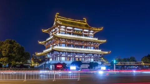 Du Fu Pavilion attraction in Changsha
