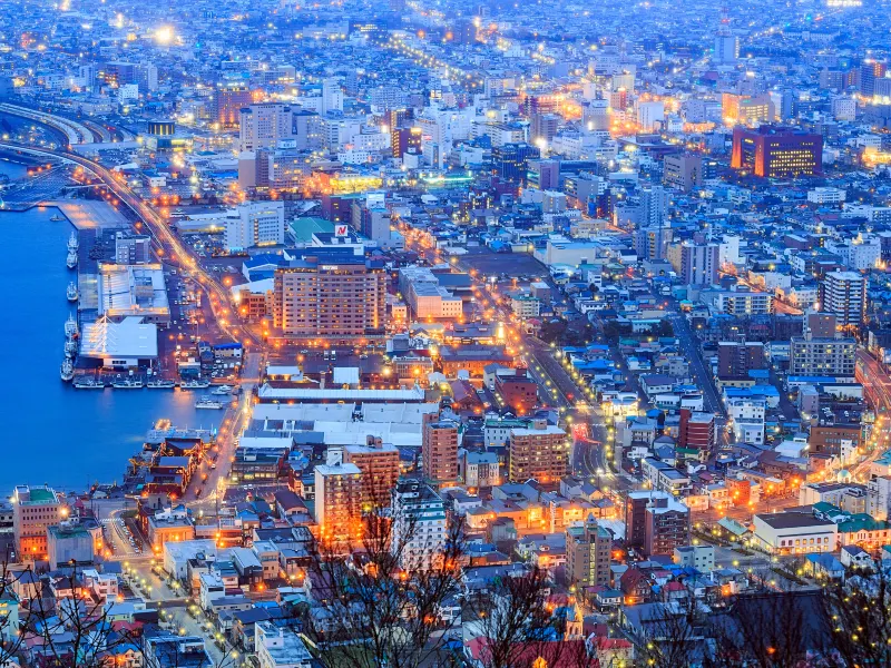 아오모리에서 하코다테로 가는 기차 여행