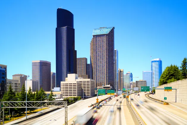 С видом на море Отели в г. Сиэтл