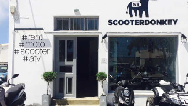 ScooterDonkey #ATV#Scooter#Santorini