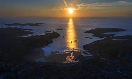 Sunrise Sightseeing in Pingtan