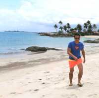 Belitung, where beach merge with colors 