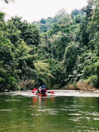 Hiking and kayaking day