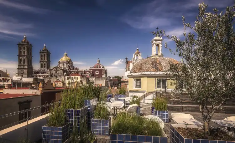 Banyan Tree-boenden i Puebla