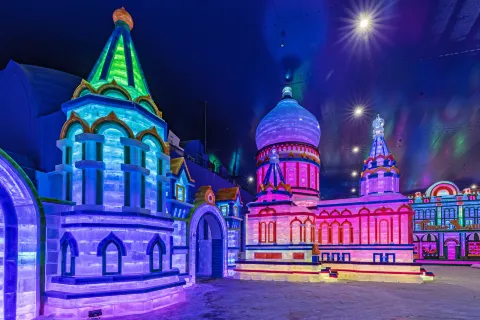 Fantasy Ice and Snow Hall