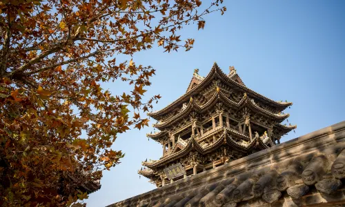 Feiyunlou Scenic Area in Wanrong County