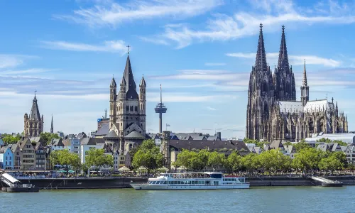 Old Street along Rhine