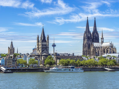 Old Street along Rhine