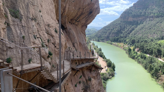 Caminito del Rey . North Access
