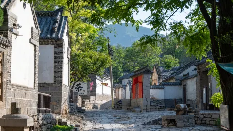 Zhujiayu Village attraction in Jinan
