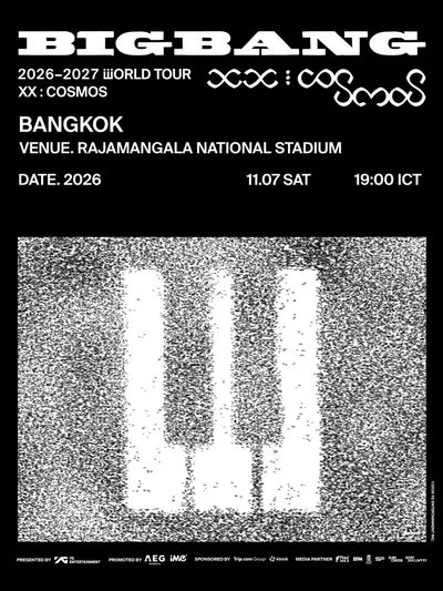 Bangkok | BIGBANG 2026-2027 WORLD TOUR < XX : COSMOS > IN BANGKOK