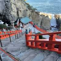 太平洋に突き出した名所"鵜戸神宮"