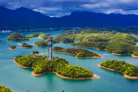 Lushan Xihai Lake Island Ecological Tourist Area