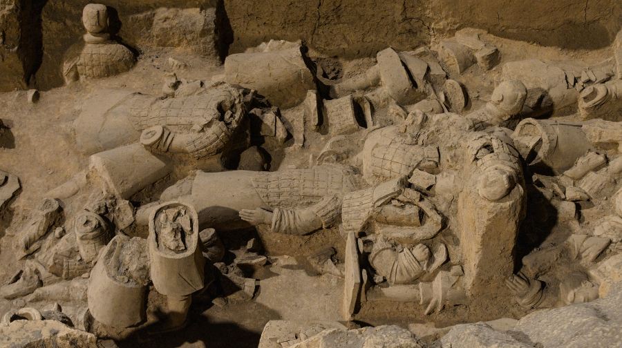 西安秦始皇陵兵馬俑 回民街 西安城墻一日遊【可選包車+門票】