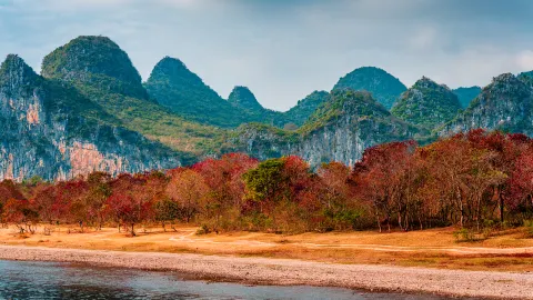 Guilin Li River Scenic Area attraction in Guilin