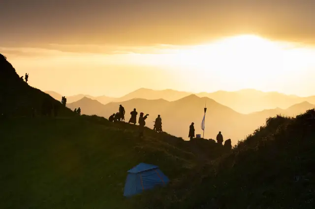 Sunrises in Gannan