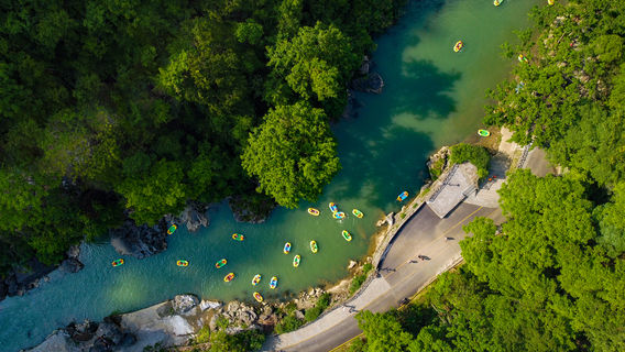 Nanjiang Grand Canyon Rafting