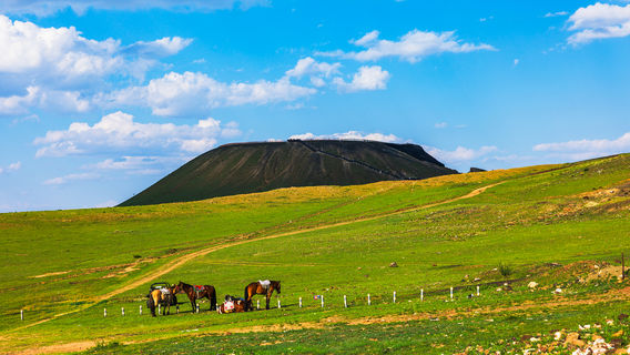 Wulanhada Volcanic Grassland