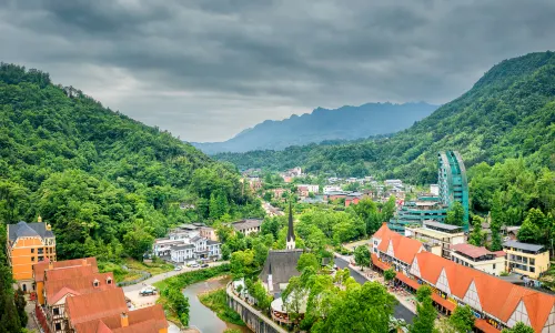 Huashuiwan Hot Spring Resort Area