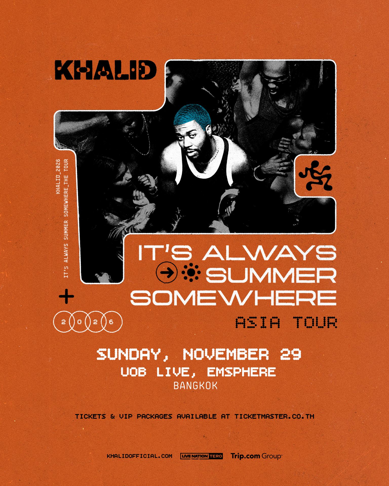 Bangkok | Khalid: It's Always Summer Somewhere Tour in Bangkok | UOB LIVE