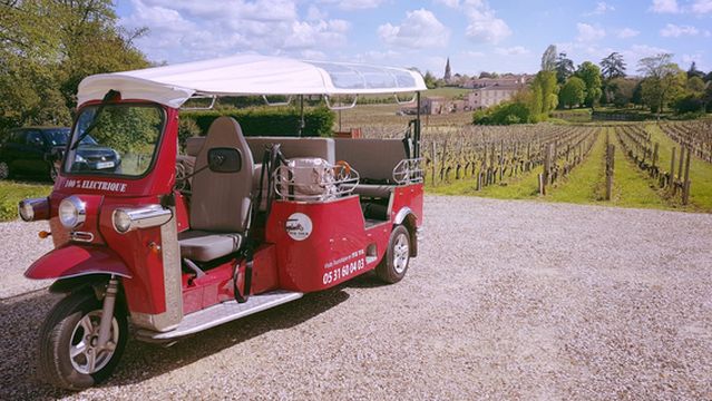 EcoTukCityTour Bordeaux | Visite guidée tuk-tuk électrique