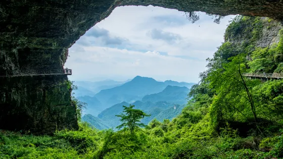 金佛山北坡景區