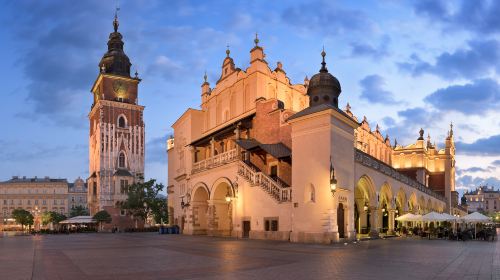 Krakow's Rynek Glowny Central Square