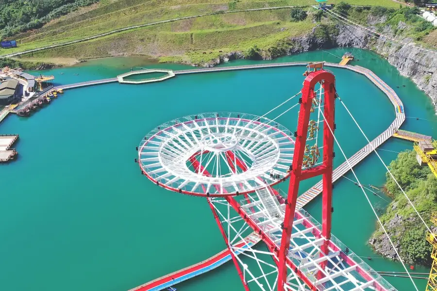 長山ラベンダー虹の町