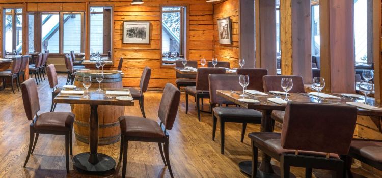 Mount Burgess Dining Room at Emerald Lake Lodge