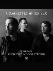 Cigarettes After Sex Concert 2025 in Singapore｜Singapore Indoor Stadium