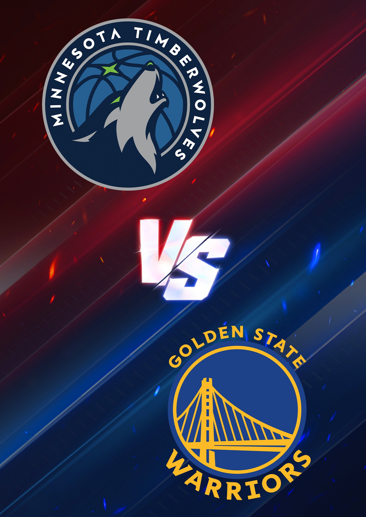 明尼蘇達森林狼隊 VS 金州勇士隊 | Target Center