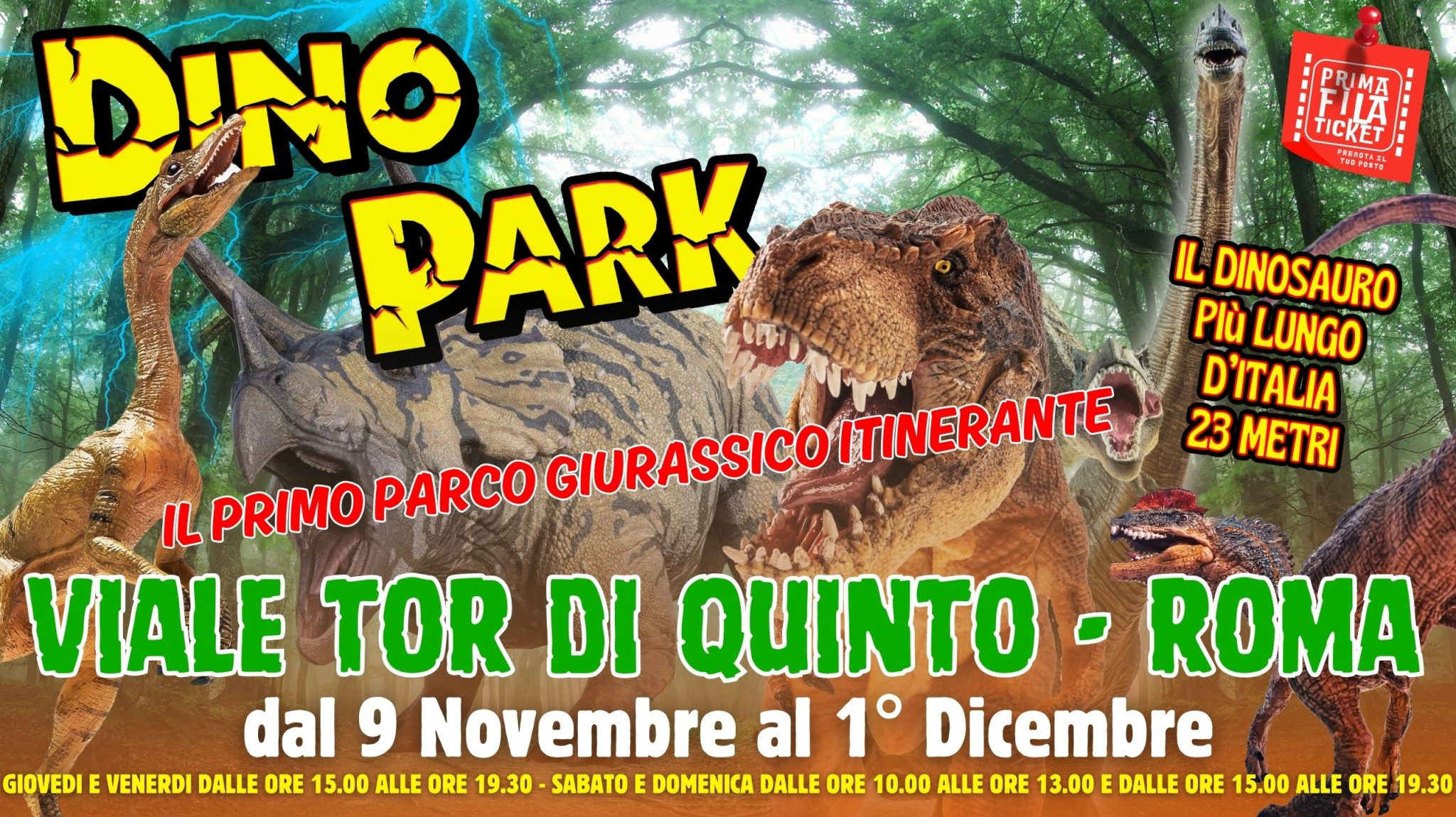 Dinosaurs in the City | Rome