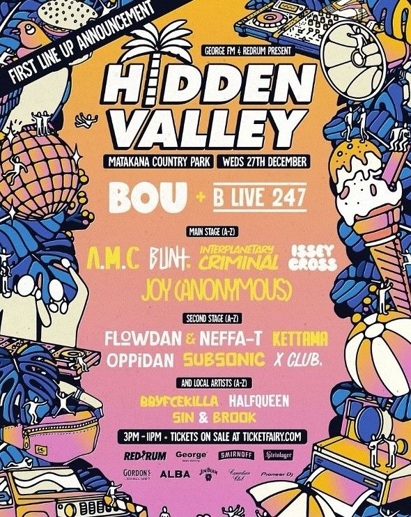 新西蘭馬塔卡納 · Hidden Valley 音樂節 | Matakana Country Park