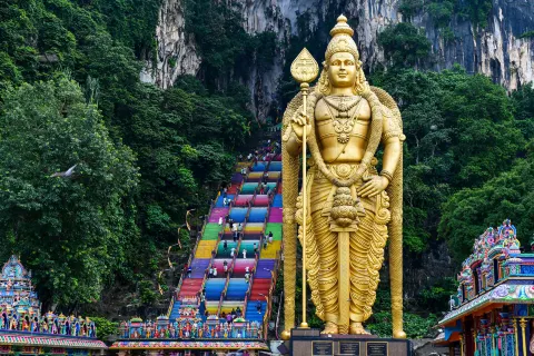 Lord Murugan Statue