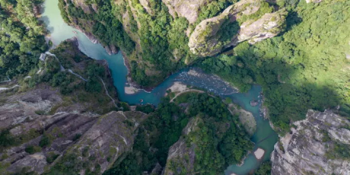 溫州楠溪江石桅巖-小三峽